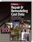 Repair and Remodeling Cost Data 2008