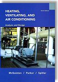 Heating, Ventilating and Air Conditioning: Analysis and Design, 6th Edition