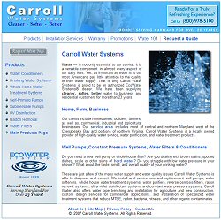 Carroll Water Systems Carroll Water Systems