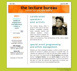 the lecture bureau the lecture bureau