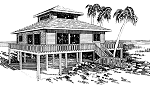 House Plans with Wooden Piling Foundations