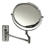 Jerdon Magnified, Adjustable Wall Mirror