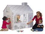 Imaginarium Wooden Dollhouse with Furniture