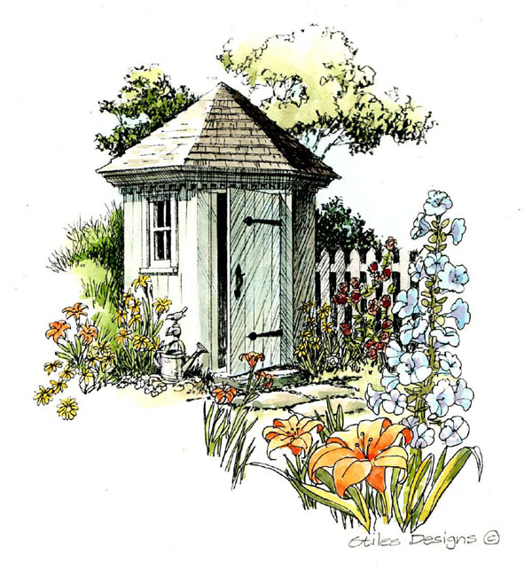 Sketch of a Shed — Weasyl